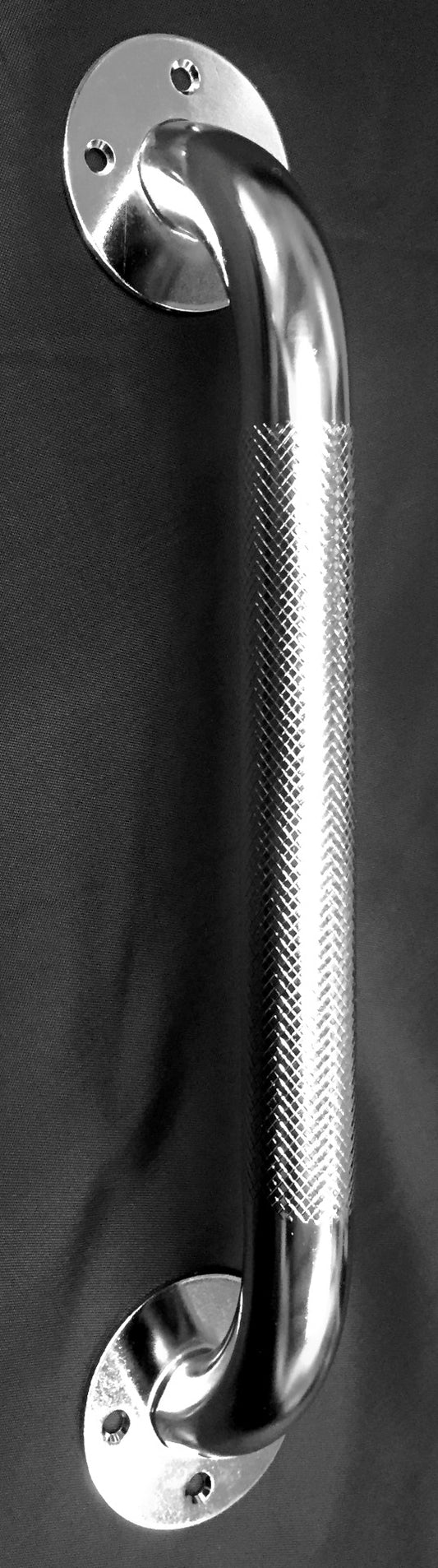 Chrome Knurled Grab Bar