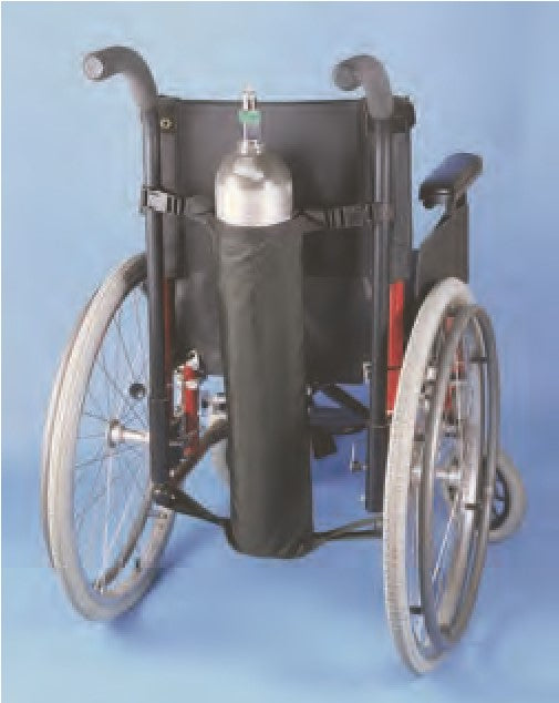Oxygen Tank Holder for Wheelchairs