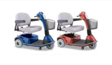 Three Wheel Electric Scooter Maxima 500 lbs. Weight Capacity