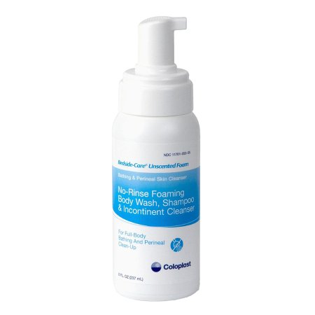 Coloplast Rinse-Free Unscented Shampoo and Body Wash Bedside-Care® 8.1 oz. Pump Bottle