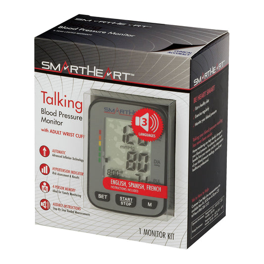 Talking Automatic Digital Blood Pressure Arm Monitor