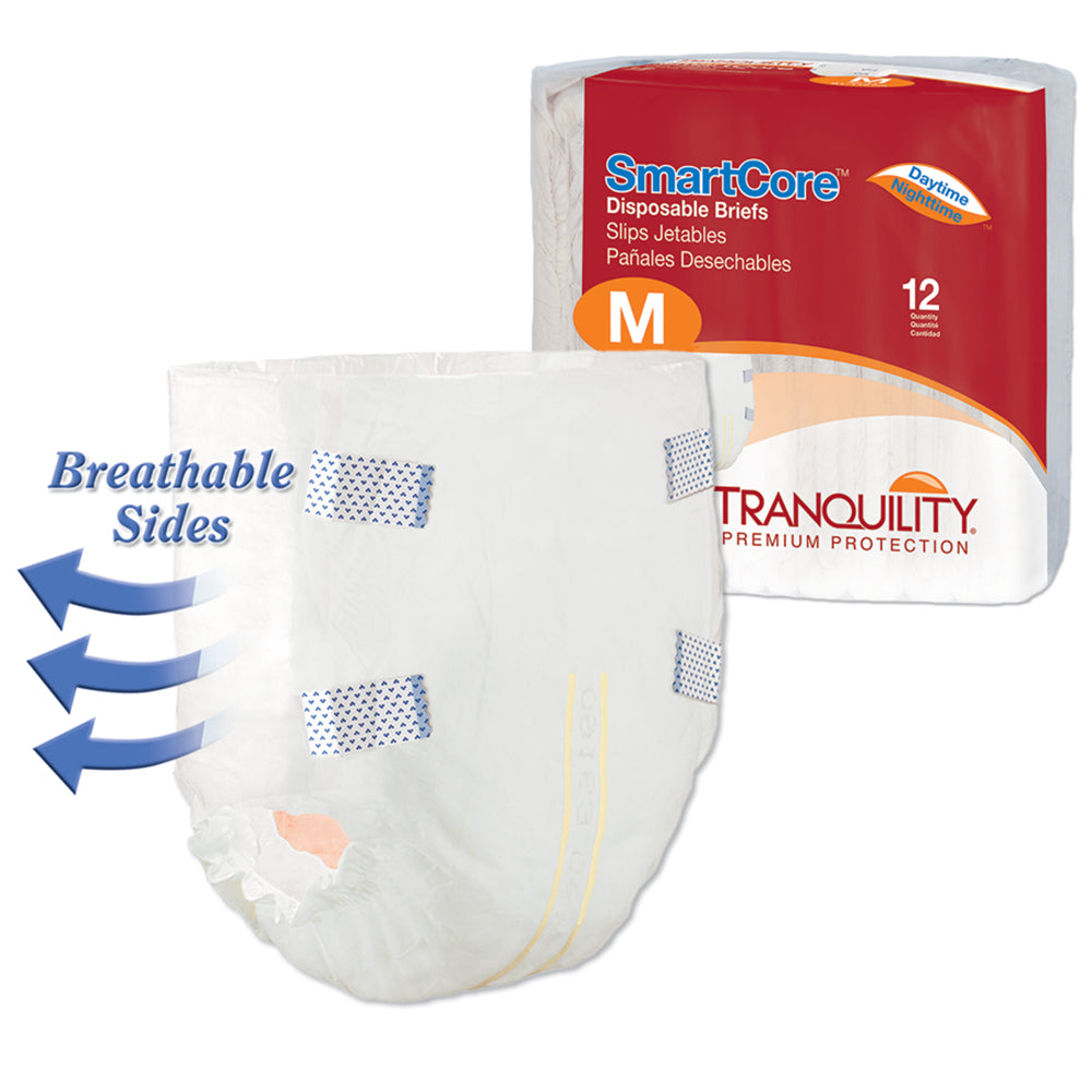Tranquility® Premium SmartCore® Disposable Briefs