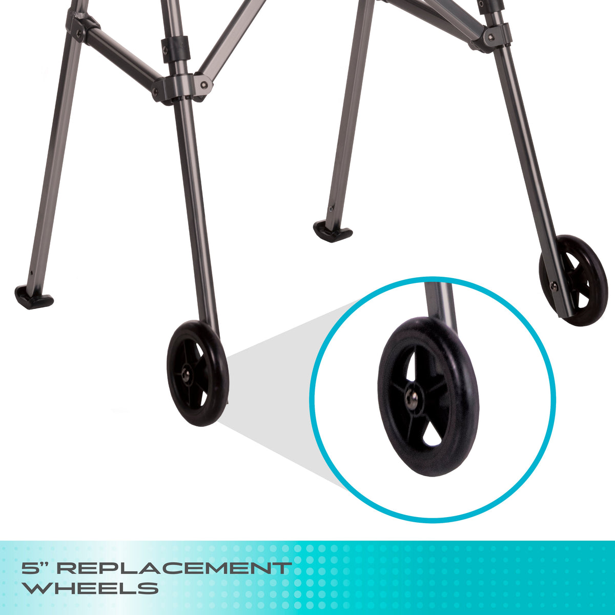 Stander Walker 5" Replacement Wheels - Set of 2 product image