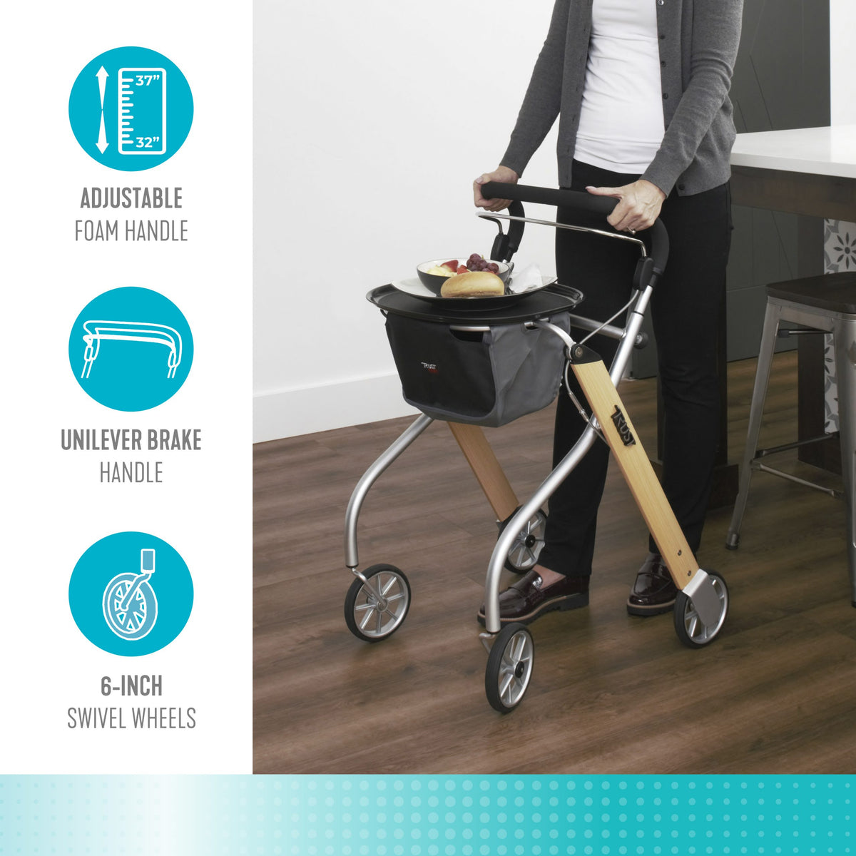 Trust Care Let's Go Indoor Rollator