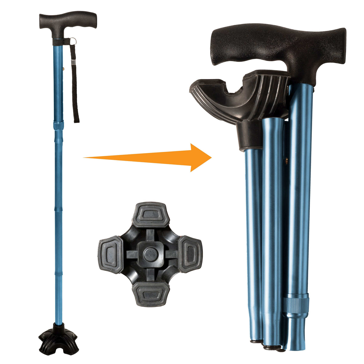 Stander Wonder Cane - Cobalt Blue product image