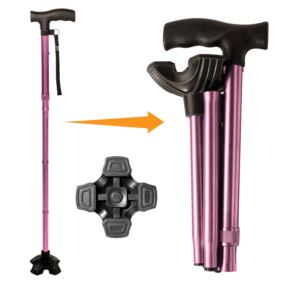 Stander Wonder Cane - Regal Rose product image