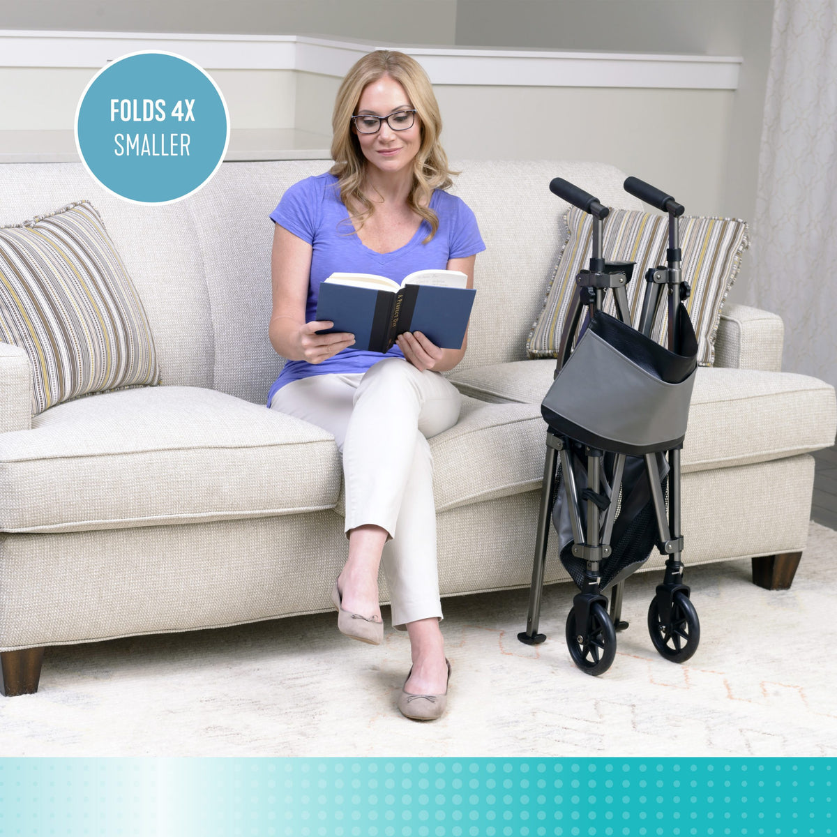 Signature Life Elite Travel Walker Micro