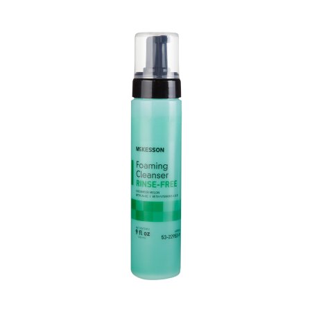 McKesson Foaming Rinse-Free Body Wash Cucumber Melon Scent 9 oz. Pump Bottle