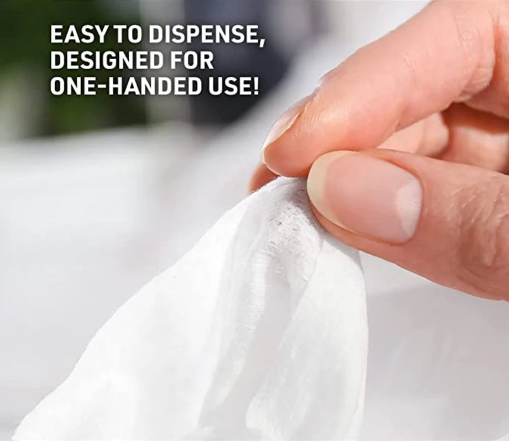 BodyMed® Adult Incontinence Washcloths – Soft, Gentle Cleansing Wipes (48 Count)