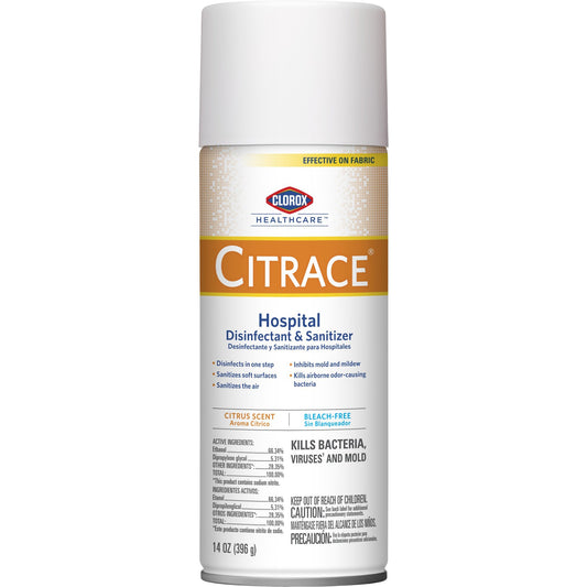 Citrace Hospital Disinfectant & Sanitizer  Front 49100