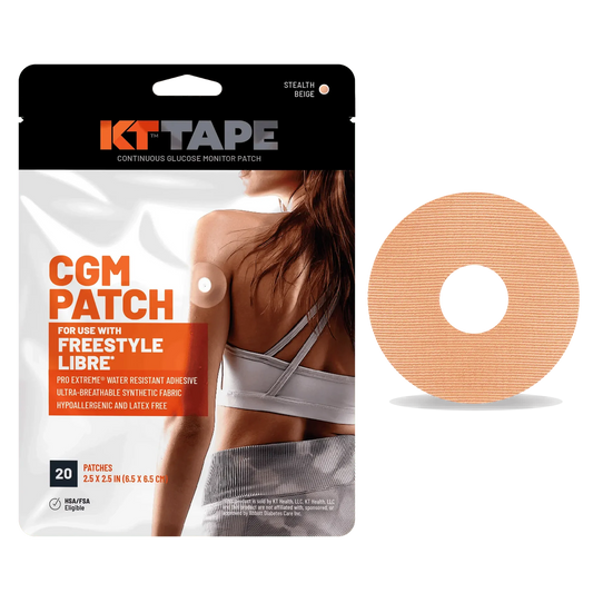 KT Tape CGM Patch for FreeStyle Libre 2 & 3 - 20 Count