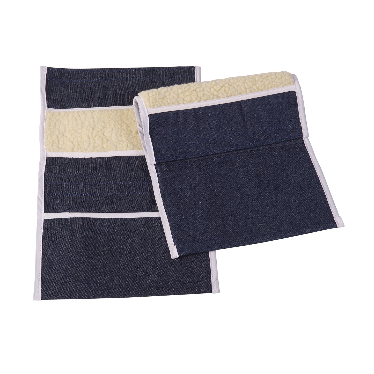 Cozy Fleece Wheelchair Armrest with Pouch